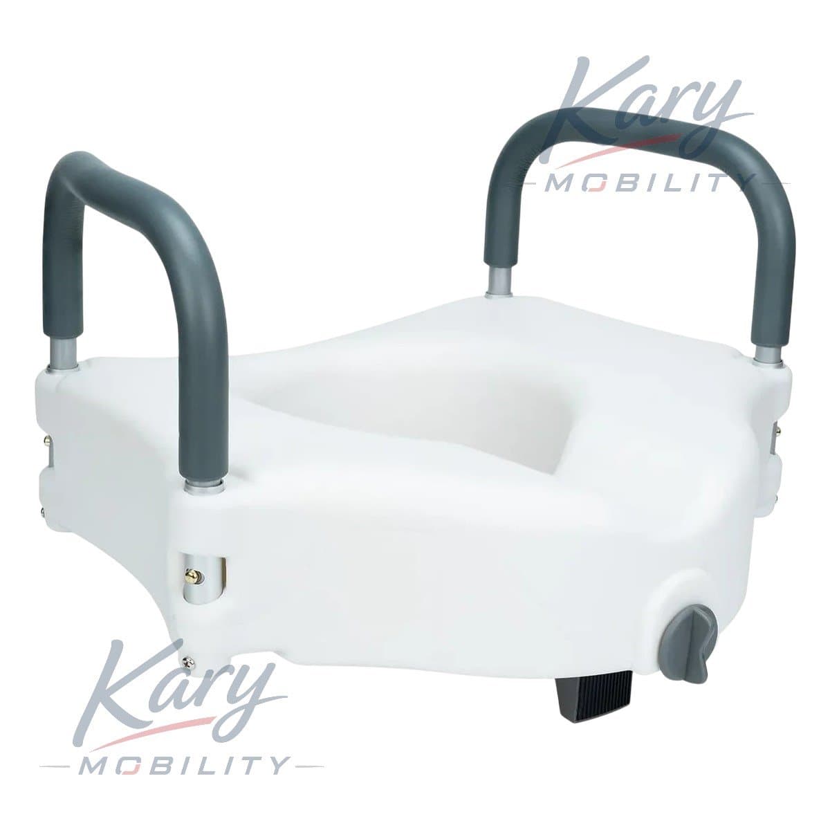 Extension Toilet Seat with Armrests